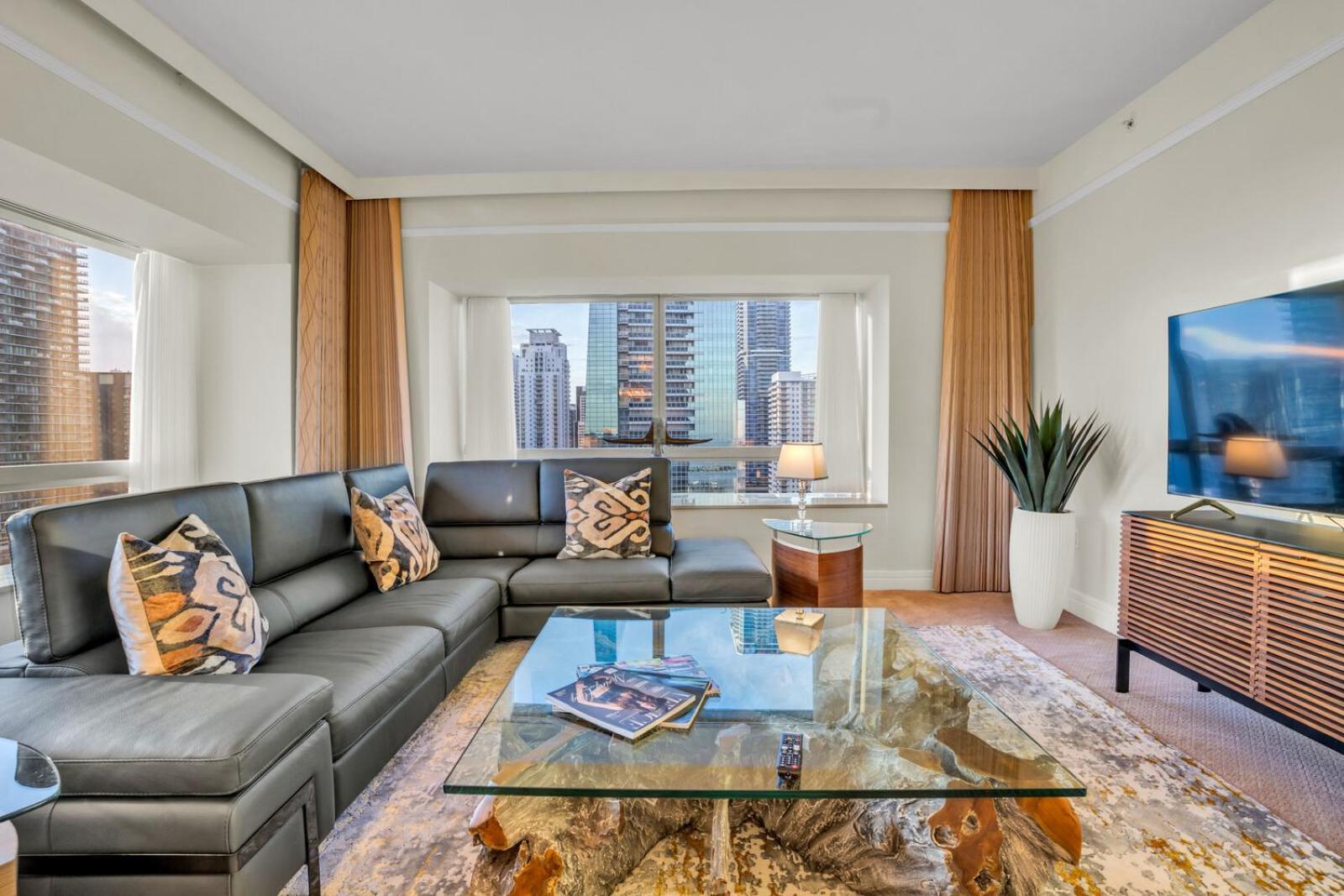 Spacious 2 Bedroom 2 Bath & Studio Suites In The Four Seasons Hotel Miami High Floors Camera foto